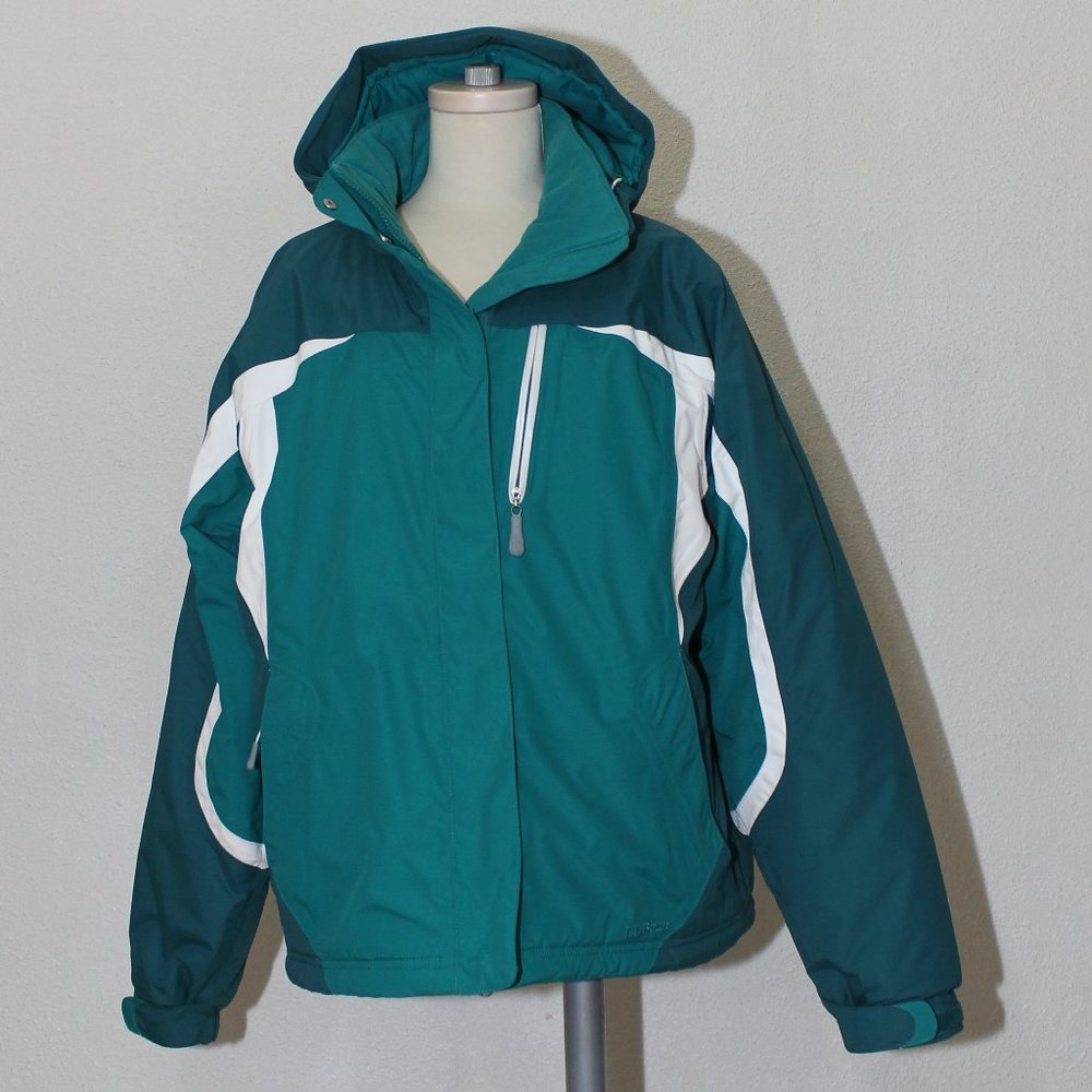 LL Bean Men's Winter Insulated Nylon Coat Jacket